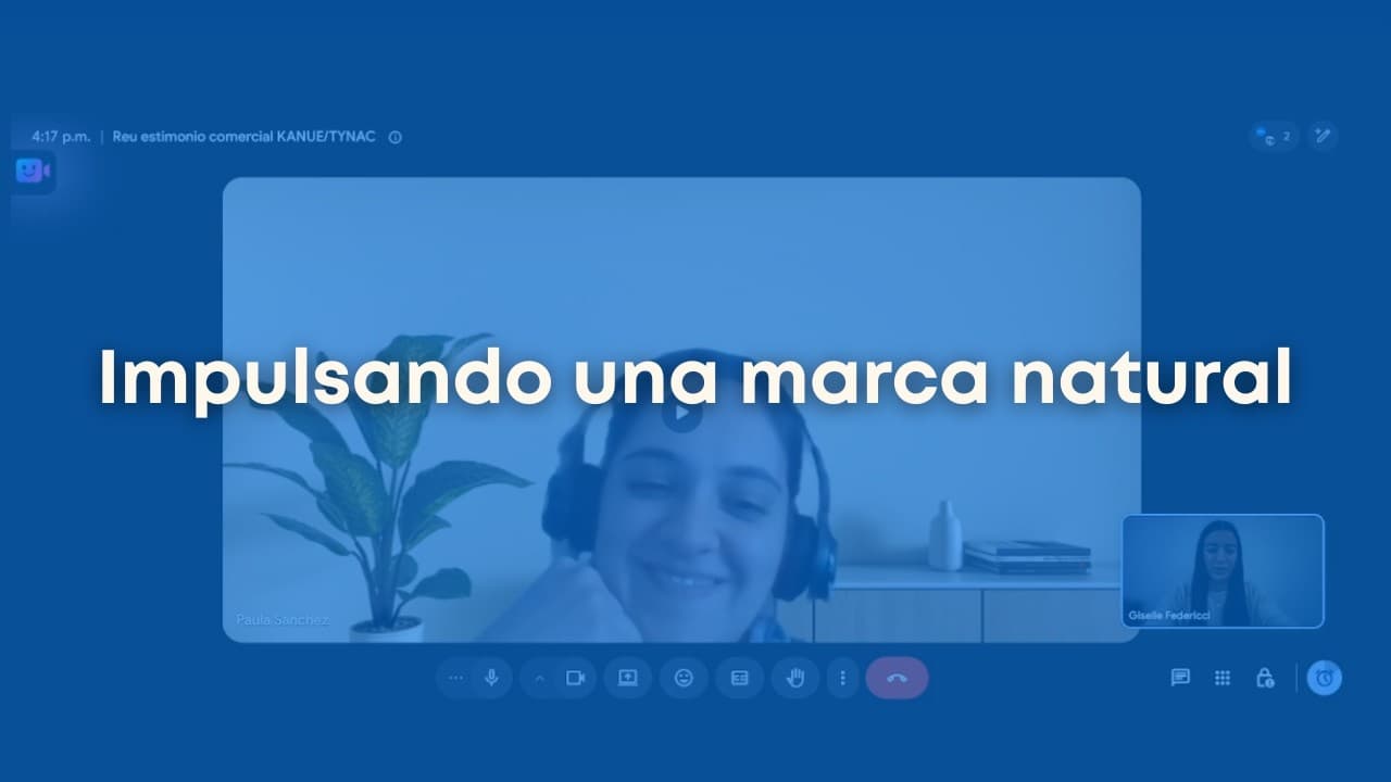 Portada del testimonio de Kanue Frutos Secos para TYNAC.
